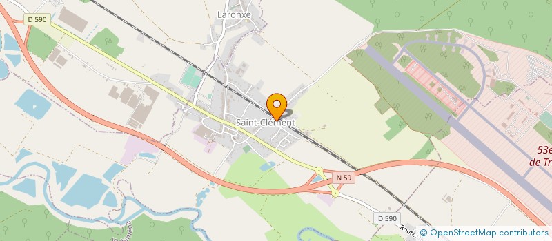 localisation de l'entreprise MADAME YONA FERRETTI  SAINT-CLEMENT