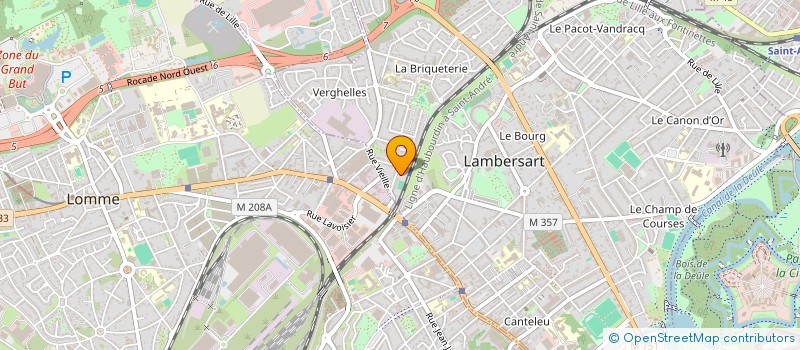 localisation de l'entreprise MADAME YONA RAULT à LAMBERSART