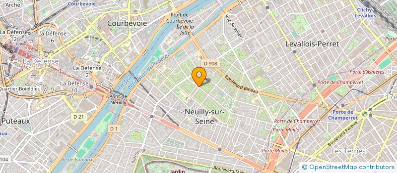 localisation de l'entreprise MADAME YONA SAMAMA à NEUILLY-SUR-SEINE