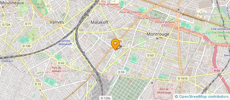 localisation de l'entreprise MADAME YONA SIDI à MONTROUGE