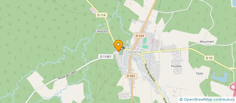 localisation de l'entreprise MADAME YONA VOISEMBERT  CAPTIEUX