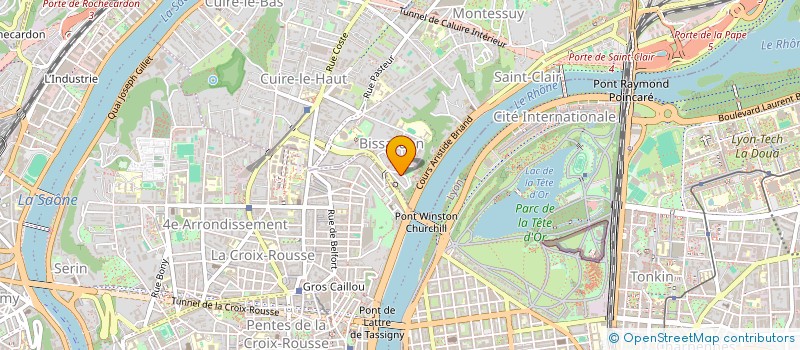 localisation de l'entreprise MADAME YONG JIANG  CALUIRE-ET-CUIRE