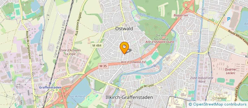 localisation de l'entreprise MADAME YONI TODOROVA  OSTWALD