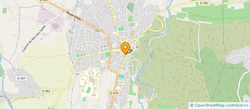 localisation de l'entreprise MADAME YONNEL BOGAERT  UZES