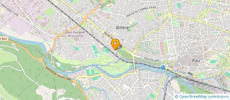 localisation de l'entreprise MADAME YONSOO KANG à BILLERE
