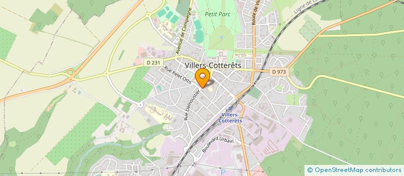 localisation de l'entreprise MADAME YOO-TAK HONG  VILLERS-COTTERETS