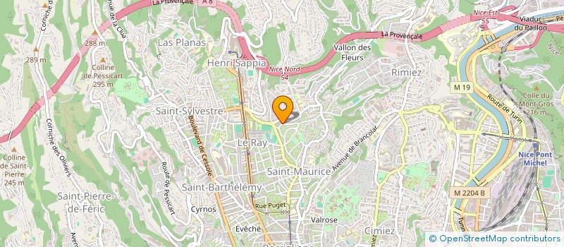 localisation de l'entreprise MADAME YORDANKA GEORGIEVA à NICE