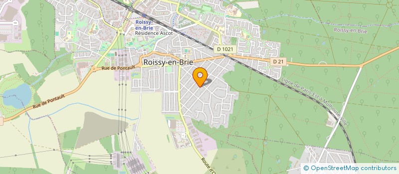 localisation de l'entreprise MADAME YORDANKA KOSTOVA  ROISSY-EN-BRIE