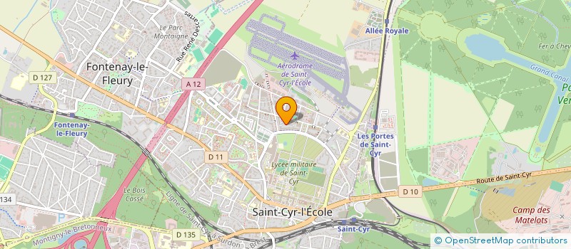 localisation de l'entreprise MADAME YORYILY ROJAS REDONDO  SAINT-CYR-L'ECOLE