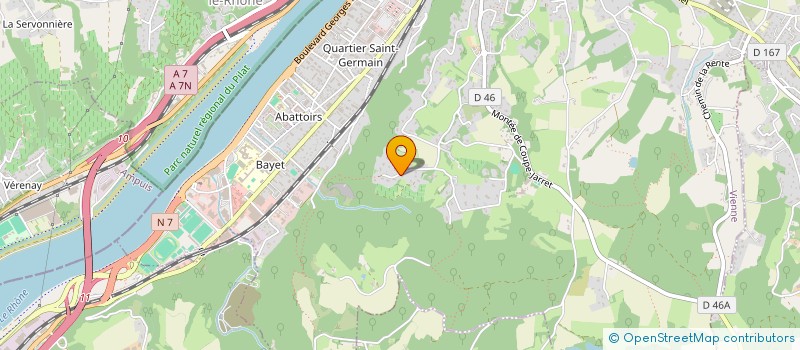 localisation de l'entreprise MADAME YOSHIKO KAIHARA à VIENNE