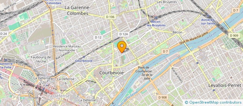 localisation de l'entreprise MADAME YOSHIKO MURAKAMI à COURBEVOIE