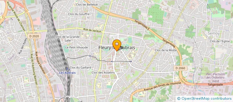 localisation de l'entreprise MADAME YOSHIKO SATO à FLEURY-LES-AUBRAIS