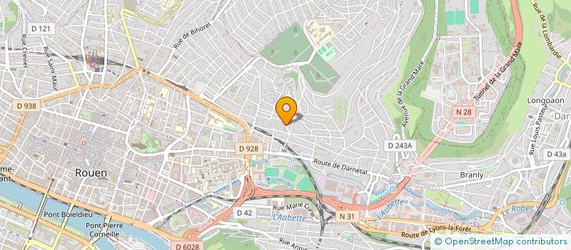 localisation de l'entreprise MADAME YOSHIKO WATANABE  ROUEN