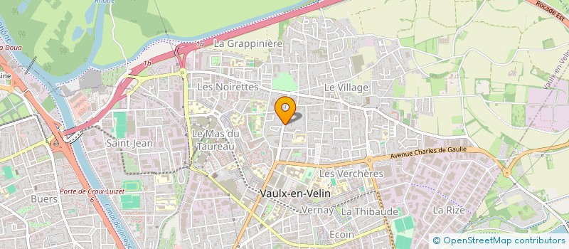 localisation de l'entreprise MADAME YOSR CHARRADI  VAULX-EN-VELIN