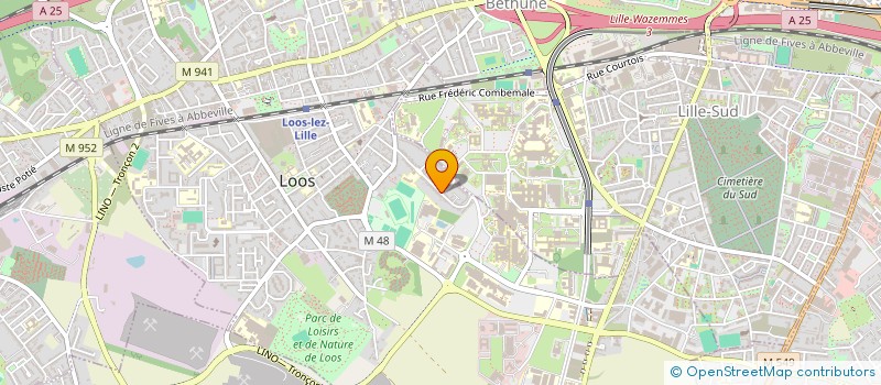 localisation de l'entreprise MADAME YOSRA MOJTAHEDI à LOOS