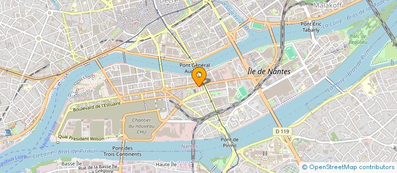 localisation de l'entreprise MADAME YOSRA OUERGHI à NANTES