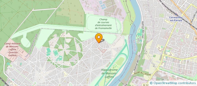 localisation de l'entreprise MADAME YOSSER ABDELLATIF à MAISONS-LAFFITTE