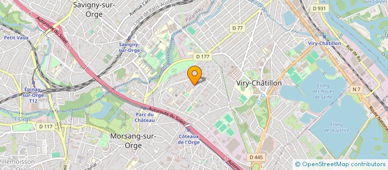 localisation de l'entreprise MADAME YOULOYOU NEAN à VIRY-CHATILLON