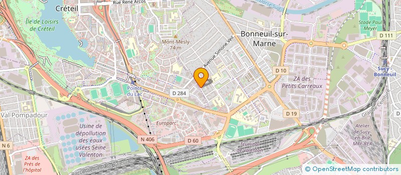 localisation de l'entreprise MADAME YOUMA FALL à BONNEUIL-SUR-MARNE