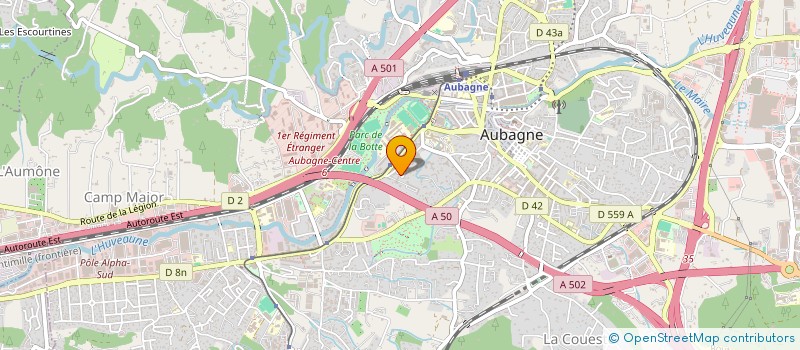 localisation de l'entreprise MADAME YOUMSAT AHAMADA MZE à AUBAGNE