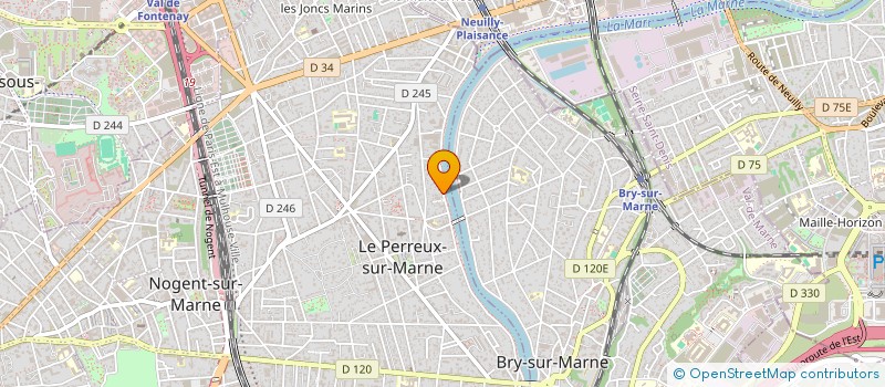 localisation de l'entreprise MADAME YOUN SON-BYUN à LE PERREUX-SUR-MARNE