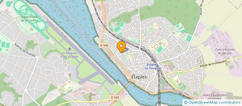 localisation de l'entreprise MADAME YOUNA TILLIER  ETAPLES