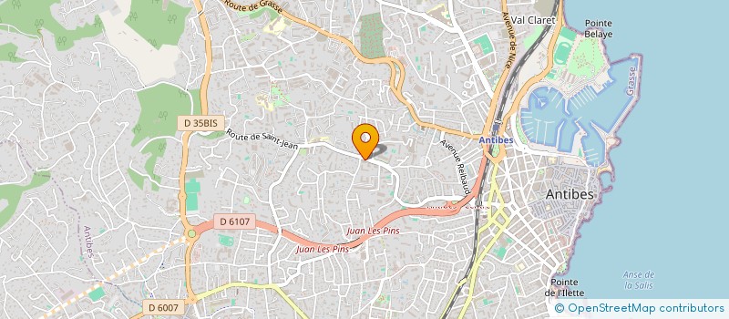 localisation de l'entreprise MADAME YOUSR TRABELSI à ANTIBES