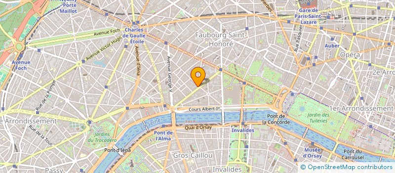 localisation de l'entreprise MADAME YOUSRA AL RICABI  PARIS