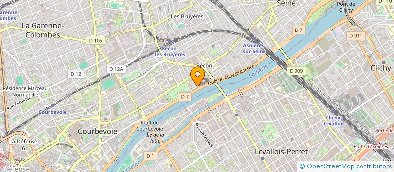 localisation de l'entreprise MADAME YOUSRA BAHBOUT à COURBEVOIE