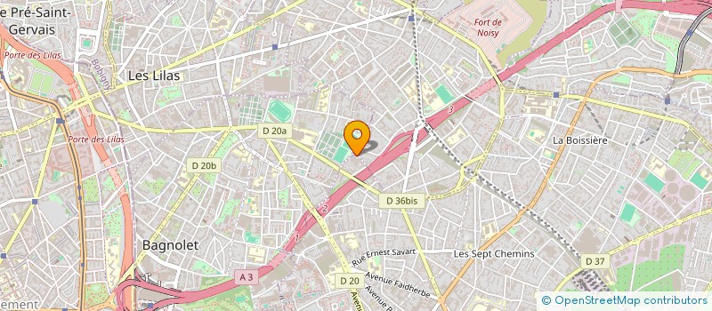 localisation de l'entreprise MADAME YOUSRA BARAKET à MONTREUIL