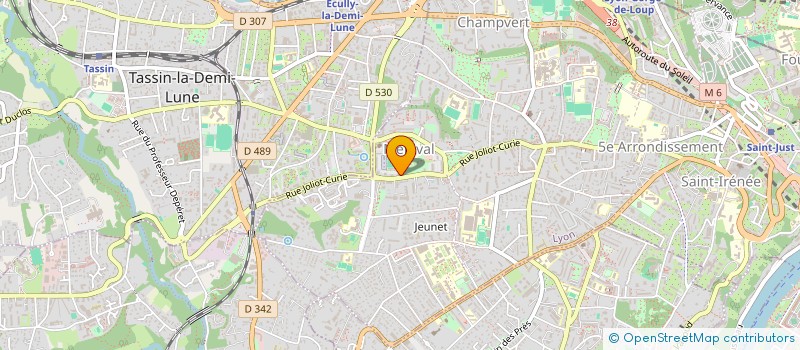 localisation de l'entreprise MADAME YOUSRA BENDIB  LYON