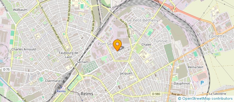 localisation de l'entreprise MADAME YOUSRA BOUCHEFRA  REIMS