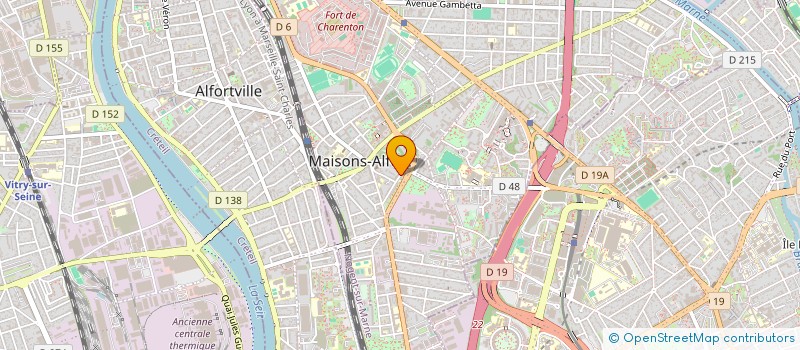 localisation de l'entreprise MADAME YOUSRA CHABOUHA  MAISONS-ALFORT