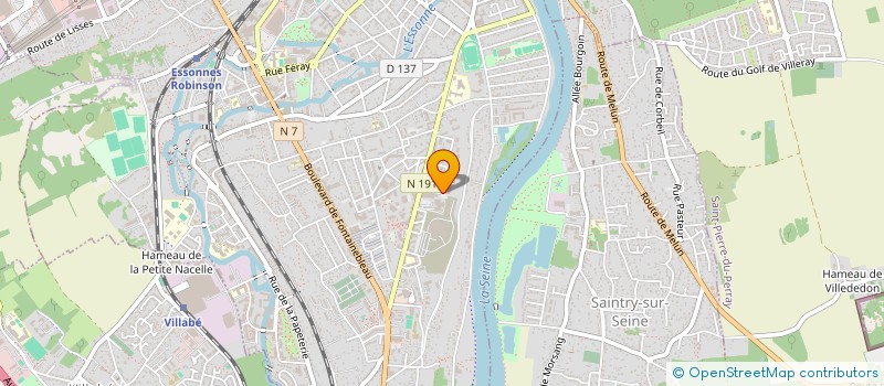 localisation de l'entreprise MADAME YOUSRA CHAGHOUM à CORBEIL-ESSONNES