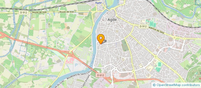 localisation de l'entreprise MADAME YOUSRA CHIGUER  AGDE
