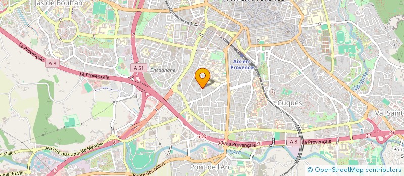 localisation de l'entreprise MADAME YOUSRA DJEBBAR à AIX-EN-PROVENCE