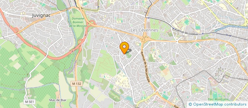 localisation de l'entreprise MADAME YOUSRA GHESQUIER à MONTPELLIER