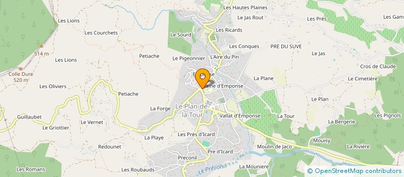 localisation de l'entreprise MADAME YOUSRA HASSAIRI à SAINTE-MAXIME