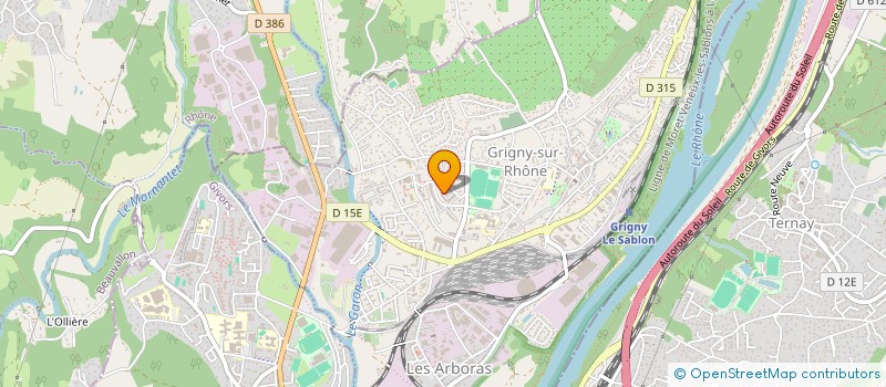 localisation de l'entreprise MADAME YOUSRA JABARI  GRIGNY