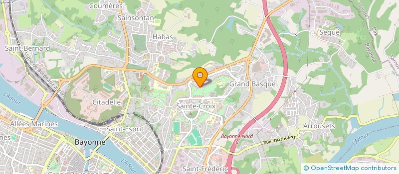 localisation de l'entreprise MADAME YOUSRA LADHAM à BAYONNE