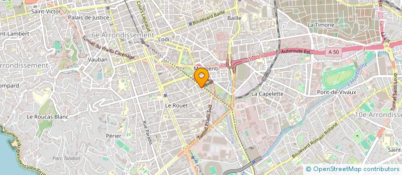 localisation de l'entreprise MADAME YOUSRA MEDFAI  MARSEILLE