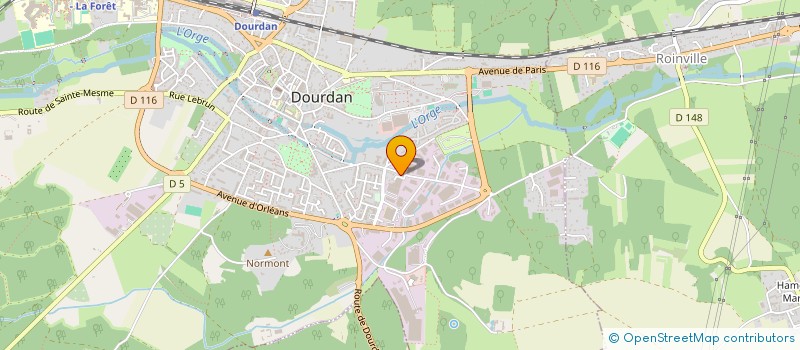 localisation de l'entreprise MADAME YOUSRA MESQUINI  DOURDAN