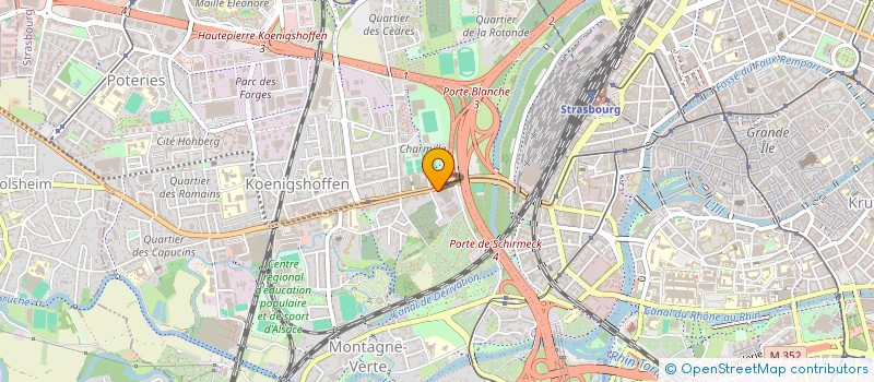 localisation de l'entreprise MADAME YOUSRA SENHAJ à STRASBOURG