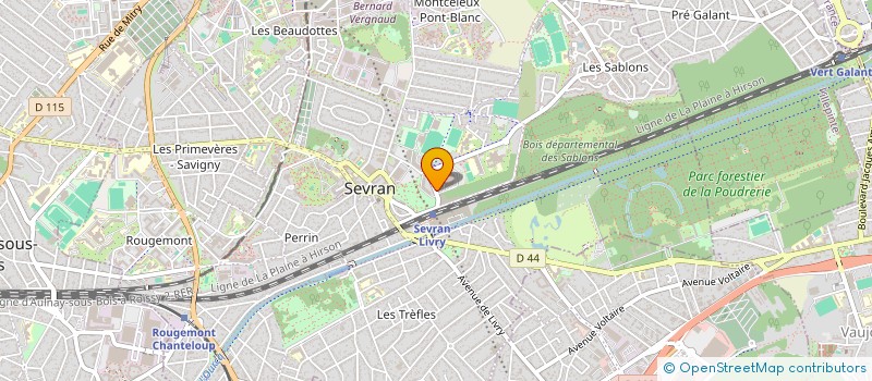 localisation de l'entreprise MADAME YOUSRA SOUALMI à SEVRAN