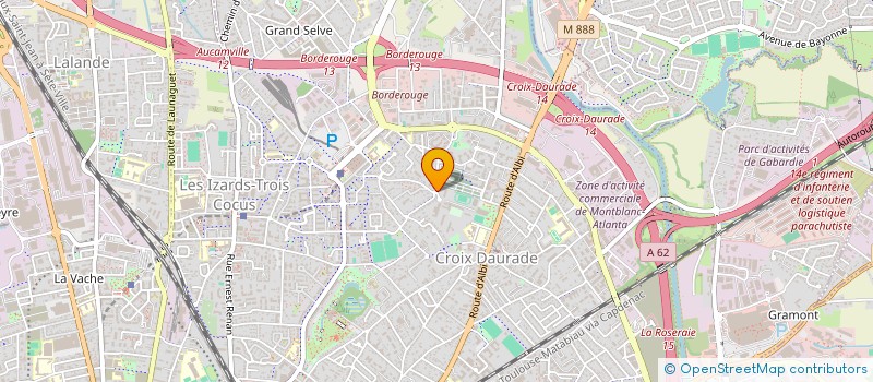 localisation de l'entreprise MADAME YOUSSERA BOURAS  TOULOUSE