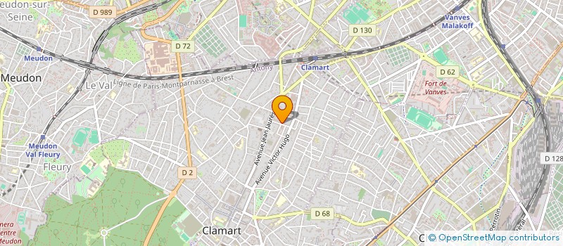 localisation de l'entreprise MADAME YOUSSOUF BALDE à CLAMART