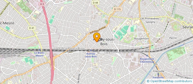 localisation de l'entreprise MADAME YOUSSRA BOUHARB à AULNAY-SOUS-BOIS