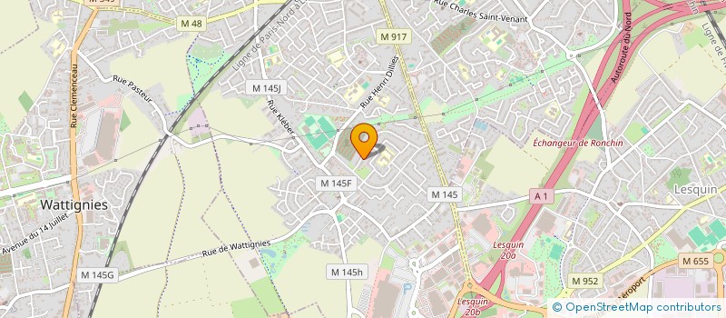 localisation de l'entreprise MADAME YOUSSRA CHAFIQI  FACHES-THUMESNIL