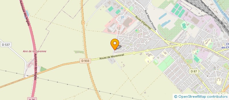 localisation de l'entreprise MADAME YOUSSRA EL HAMDI  FAGNIERES