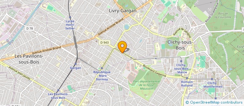 localisation de l'entreprise MADAME YOUSSRA HAMDAOUI à LIVRY-GARGAN